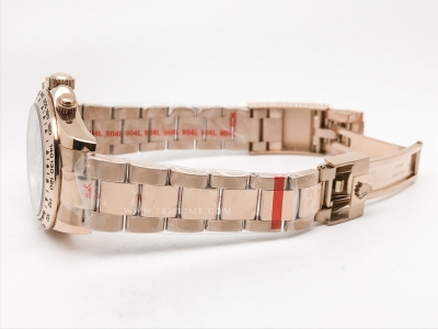 Daytona 116505 RG/RG Blk/Gold/Stk GDF A3836