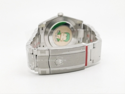 Oyster Pert 41mm 124300 Oys SS/SS Green Clean VR3230