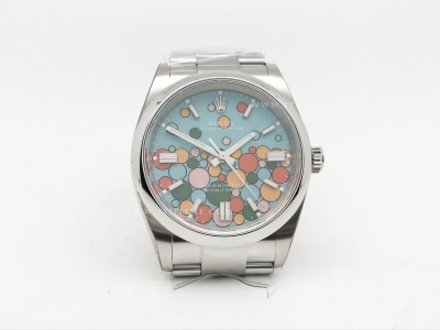 Oyster Pert. 36mm 126000 SS/SS Bubbles EWE A3230