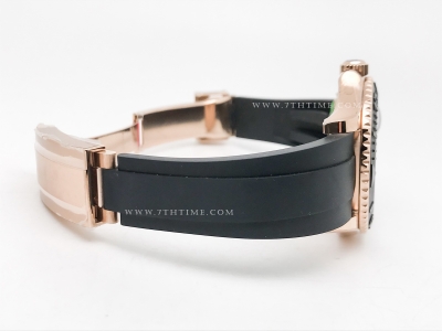 YachtMaster 126655 40mm 316F RG/RU Blk EWE A3235