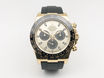 Daytona 116518LN 904L YG/RU Gold/Stk VSF DD4130