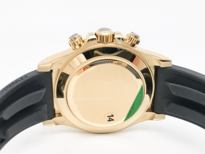 Daytona 116518LN 904L YG/RU Gold/Stk VSF DD4130