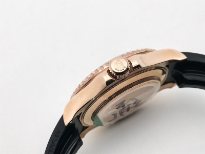 YachtMaster 116655 40mm DIA RG/RU Blk BPF VR3135