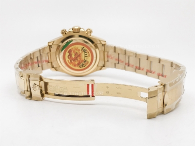 Daytona 126508 YG/YG Grn/Gold/Stk QF V5 QF4131