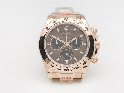 Daytona 126505 RG/RG Brwn/Blk/Stk QF V5 QF4131