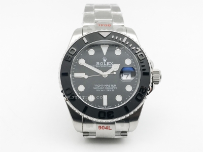 YachtMaster 226627 42mm SS/SS Black GDF MY8215