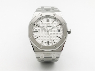 Royal Oak Ladies 77350ST 34mm SS/SS White ZF A5800