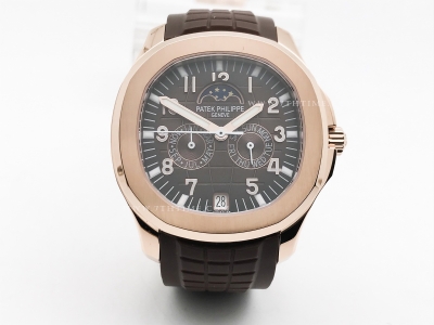 Aquanaut Ref.5261 RG/RU Brn/Num F3K 9015 mod