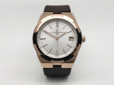 Overseas 4500V RG/RU White MKS MY9015 Cal5100