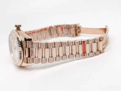 DayDate 36mm 128235 Wt 904L Flt RG/RG RG/Stk QF VR3255