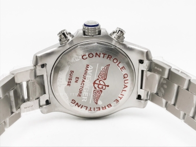 Avenger Chrono 45mm SS/SS Blk/Stk TF A7750