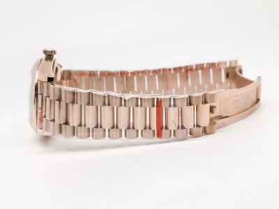 DayDate 36mm 128235 Wt 904L Flt RG/RG B-Grn/Bagu QF VR3255