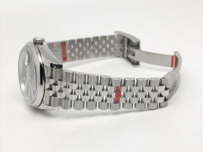 DJ 36mm Jub Flt 904L SS/SS Green/Stk VSF VS3235