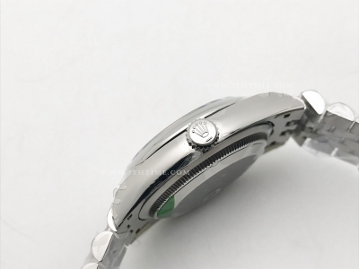 DJ 36mm Jub Flt 904L SS/SS Green/Stk VSF VS3235