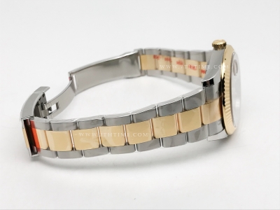 DJ2 41mm Oys Flt 904L YG/SS Gold-P/Stk Clean VR3235