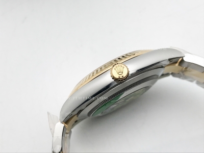 DJ2 41mm Oys Flt 904L YG/SS Gold-P/Stk Clean VR3235