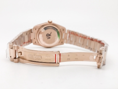 DayDate 36mm Wt 904L Flt RG/RG Grey/Rm QF VR3255