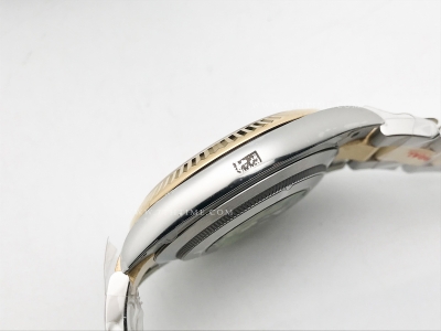 DJ2 41mm Oys Flt 904L YG/SS Gold-P/Stk Clean VR3235