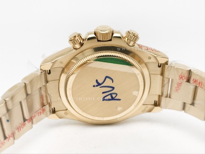 Daytona 126508 YG/YG Blk/Stk 904L GMF GM4131