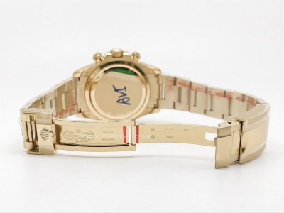 Daytona 126508 YG/YG Blk/Gold/Dia 904L GMF GM4131