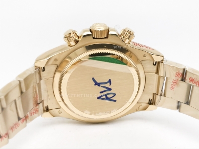 Daytona 126508 YG/YG Blk/Gold/Dia 904L GMF GM4131