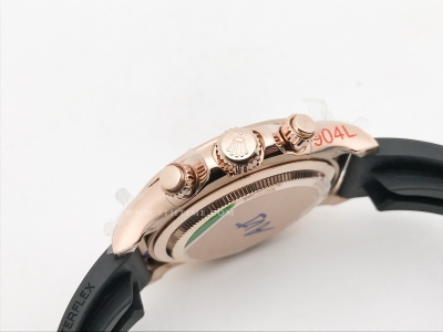 Daytona 126515LN RG/RU Blk/Dia 904L GMF GM4131