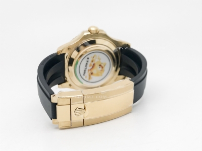 YachtMaster 226658 42mm Wt YG/RU Blk KF VR3235