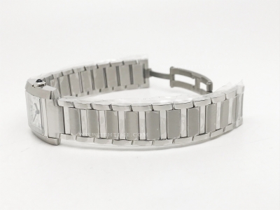 Ladies Cartier Tank Francaise Sml SS/SS Sil KRF Sw Qtz