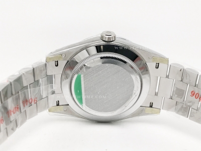 DayDate 40mm 228239 904L Flt Wt SS/SS I-Blu/Stk Noob A2836