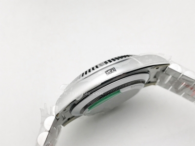 DayDate 40mm 904L Flt Wt SS/SS I-Blu/Rm Noob A2836