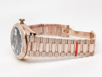 DayDate 40mm Flt 904 RG/RG Blue/Dia GMF VR3255