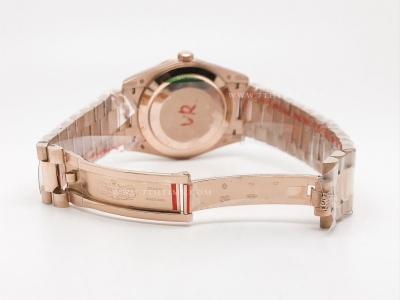 DayDate 40mm Flt 904 RG/RG Blue/Dia GMF VR3255