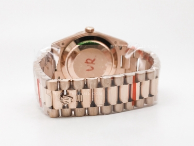 DayDate 40mm Flt 904 RG/RG Blue/Dia GMF VR3255