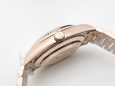 DayDate 40mm Flt RG/RG Blue/Dia BPF VR3255