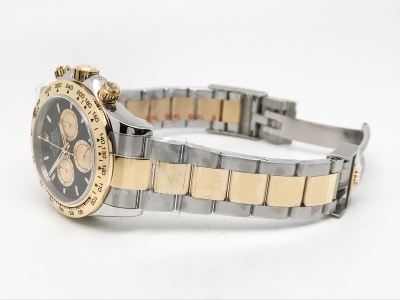 Daytona 126503 YG/SS Blk/Gold/Stk ESF A4131