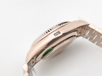 DayDate 40mm Flt RG/RG Blue/Dia BPF VR3255