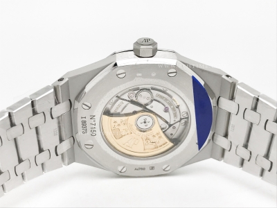 Royal Oak 15410 Frosted SS/SS Blue APSF A3120