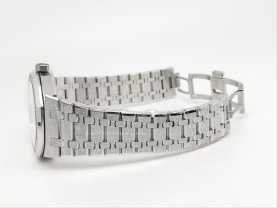 Royal Oak 15410 Frosted SS/SS Black APSF A3120