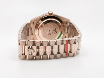 DayDate 40mm Flt RG/RG Blue/Dia BPF A2836