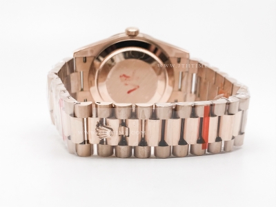 DayDate 40mm Flt Dia RG/RG Blue/Dia BPF VR3255