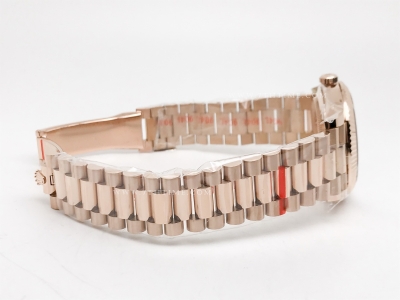 DayDate 228235 40mm 904L Flt Wt RG/RG M-Wht/Dia Noob A2836