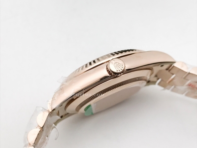 DayDate 228235 40mm 904L Flt Wt RG/RG Grn/Rm Noob A2836