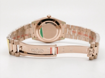 DayDate 228235 40mm 904L Flt Wt RG/RG Grn/Rm Noob A2836