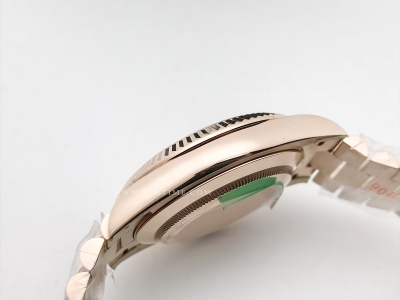 DayDate 228235 40mm 904L Flt Wt RG/RG O-Slate/Rm Noob A2836