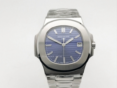 Nautilus Jumbo 5711 40th SS/SS Blue/Dia BPF MY9015 Mod