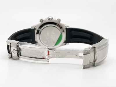 Daytona 126519 CER SS/RU Blk/Wht/Dia ESF A4131