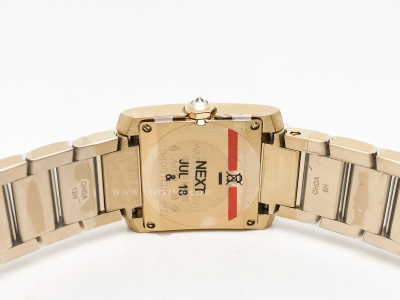 Ladies Tank Francaise Sml Dia YG/YG Sil K11 Sw Qt