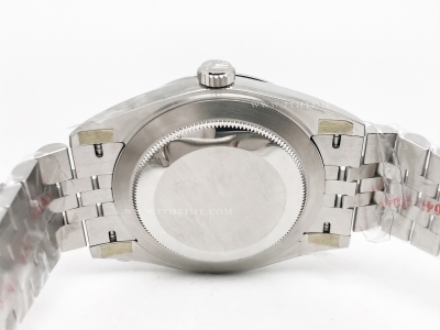 DJ2 126334 41mm Jub Flt 904L SS/SS Blue/Stk JQF VR3235