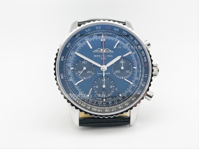Navitimer B01 Chrono 43mm SS/LE Blue/Blk OXF A7750