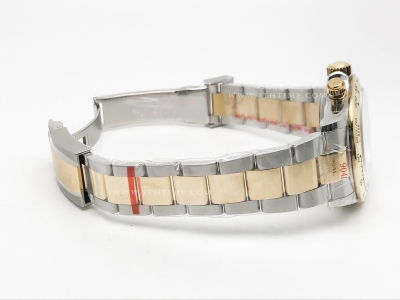 Daytona 116503 904L Wt YG/SS Gold/Stk QF SH4130